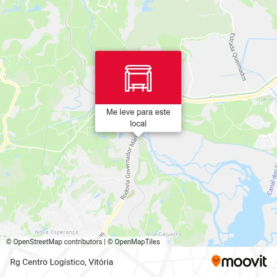 Rg Centro Logístico mapa