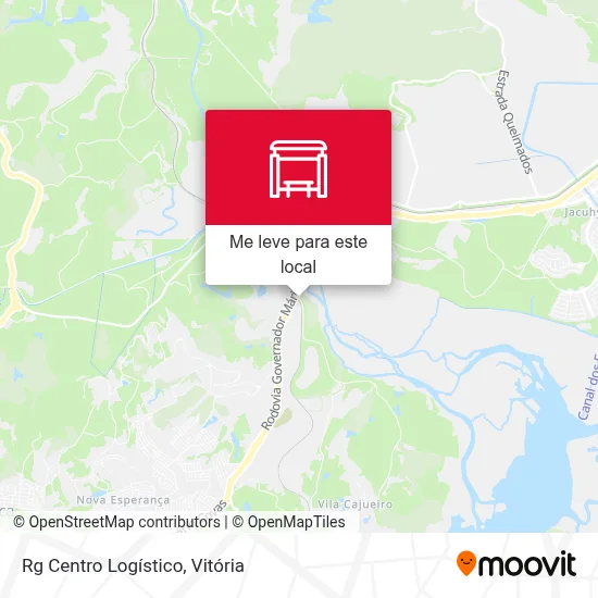 Rg Centro Logístico mapa