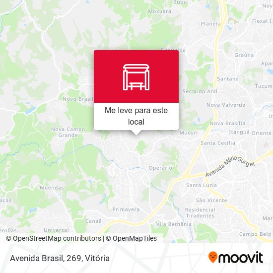 Avenida Brasil, 269 mapa