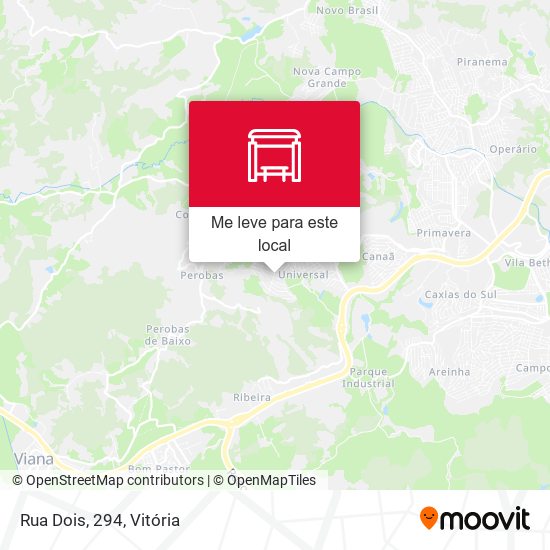 Rua Dois, 294 mapa