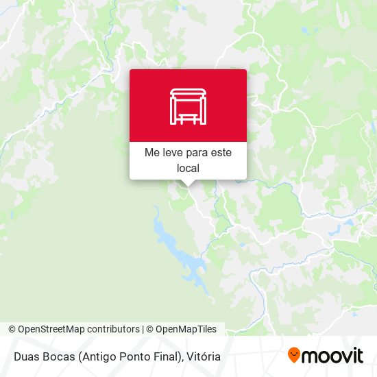 Duas Bocas (Antigo Ponto Final) mapa