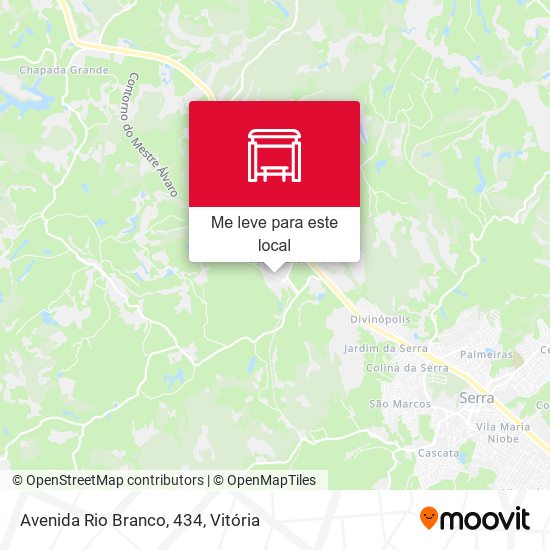 Avenida Rio Branco, 434 mapa