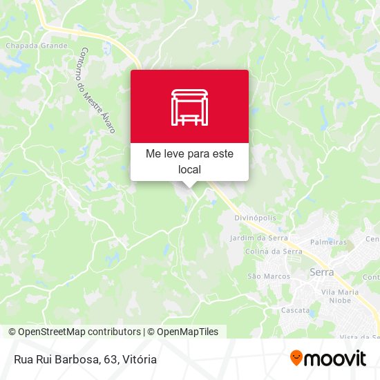 Rua Rui Barbosa, 63 mapa