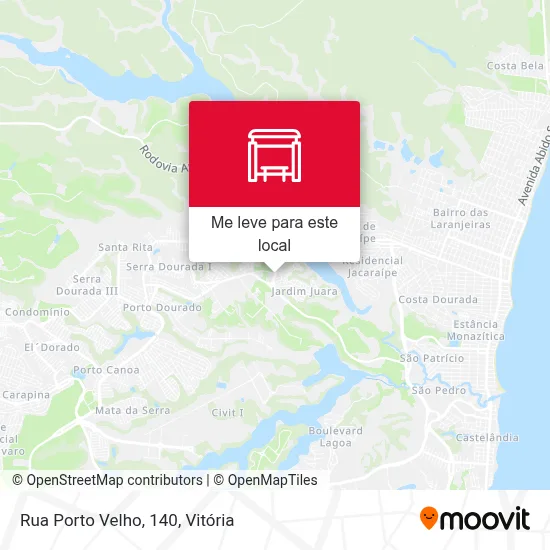 Rua Porto Velho, 140 mapa