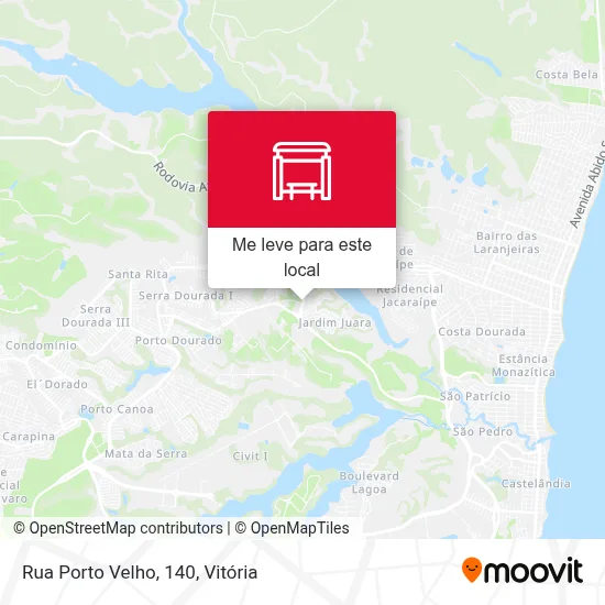 Rua Porto Velho, 140 mapa