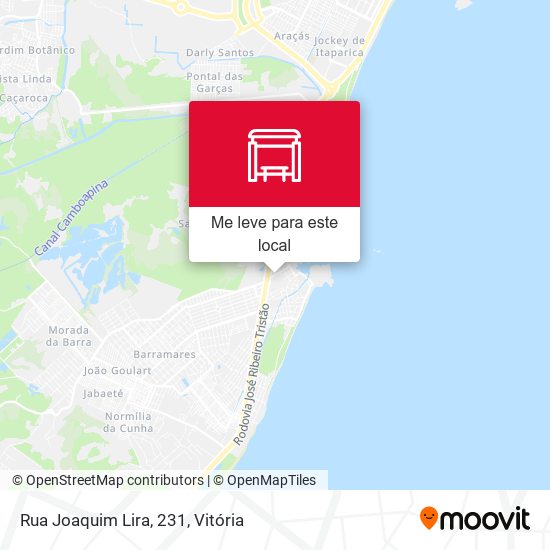 Rua Joaquim Lira, 231 mapa