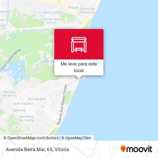 Avenida Beira Mar, 65 mapa