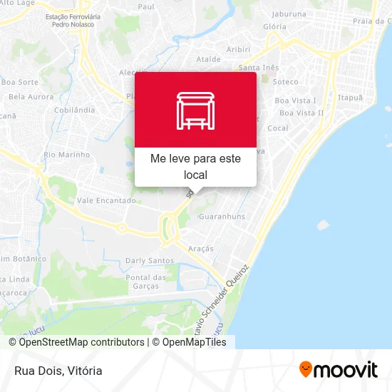 Rua Dois mapa