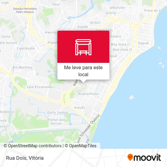 Rua Dois mapa