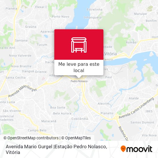 Avenida Mario Gurgel |Estação Pedro Nolasco mapa