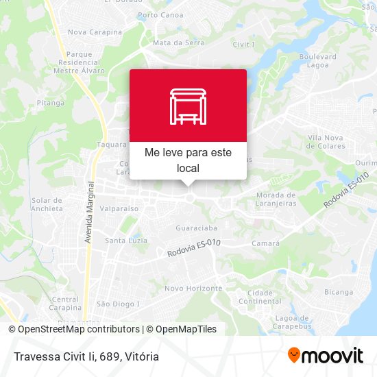 Travessa Civit Ii, 689 mapa