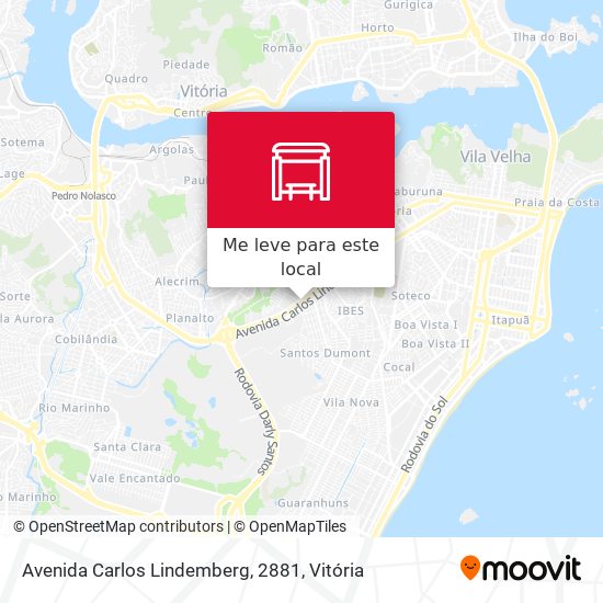 Avenida Carlos Lindemberg, 2881 mapa