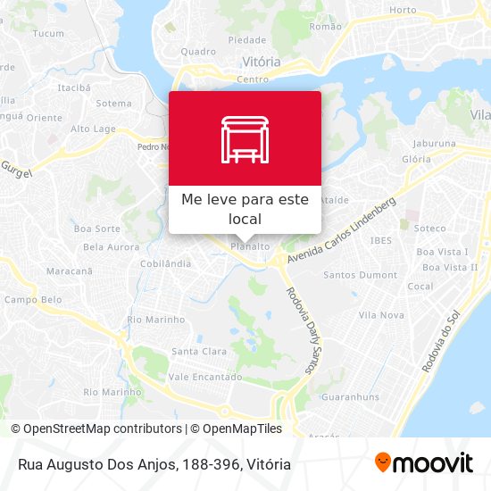 Rua Augusto Dos Anjos, 188-396 mapa