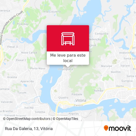 Rua Da Galeria, 13 mapa