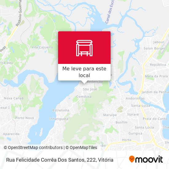 Rua Felicidade Corrêa Dos Santos, 222 mapa