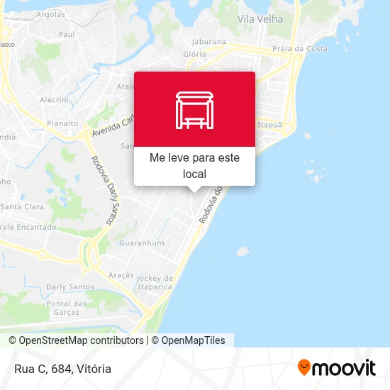 Rua C, 684 mapa