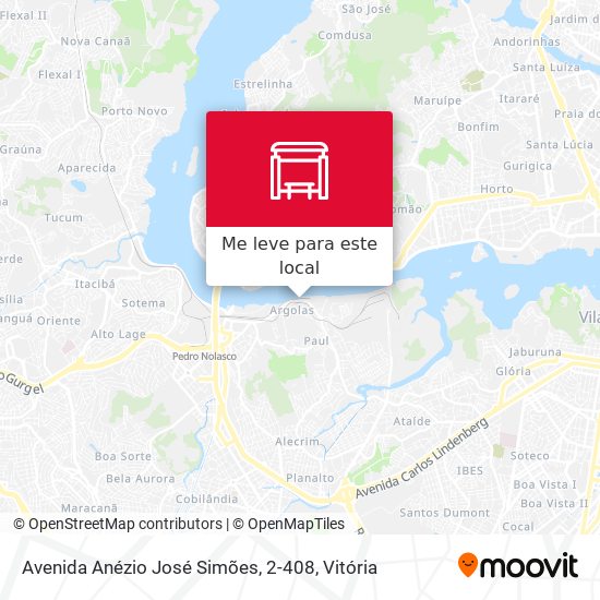 Avenida Anézio José Simões, 2-408 mapa