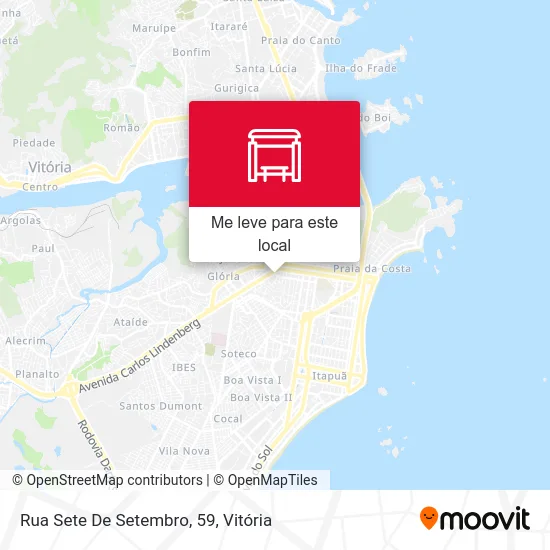 Rua Sete De Setembro, 59 mapa