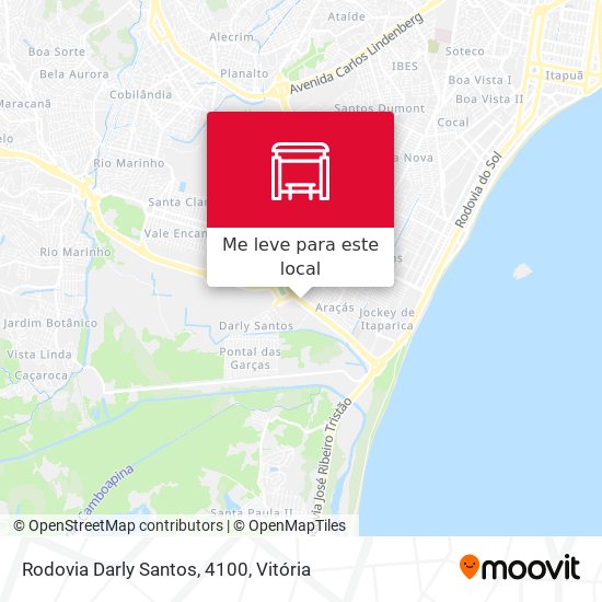 Rodovia Darly Santos, 4100 mapa