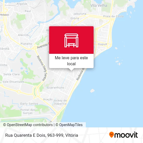 Rua Quarenta E Dois, 963-999 mapa