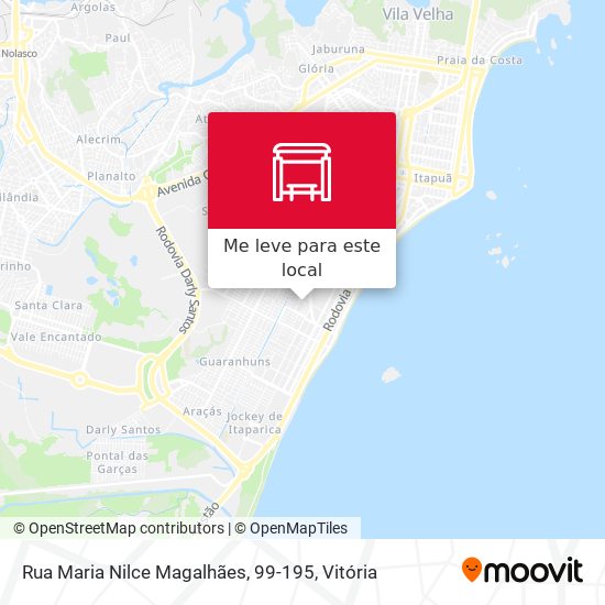 Rua Maria Nilce Magalhães, 99-195 mapa