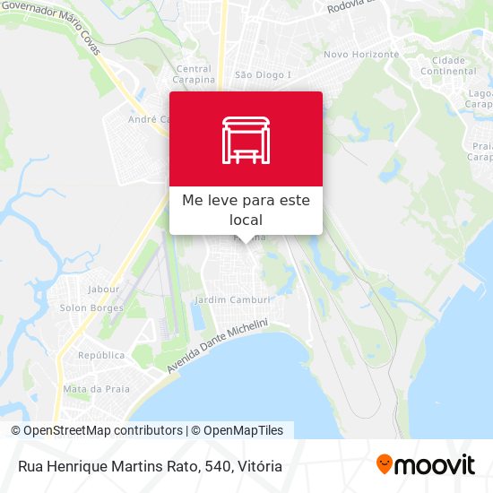 Rua Henrique Martins Rato, 540 mapa