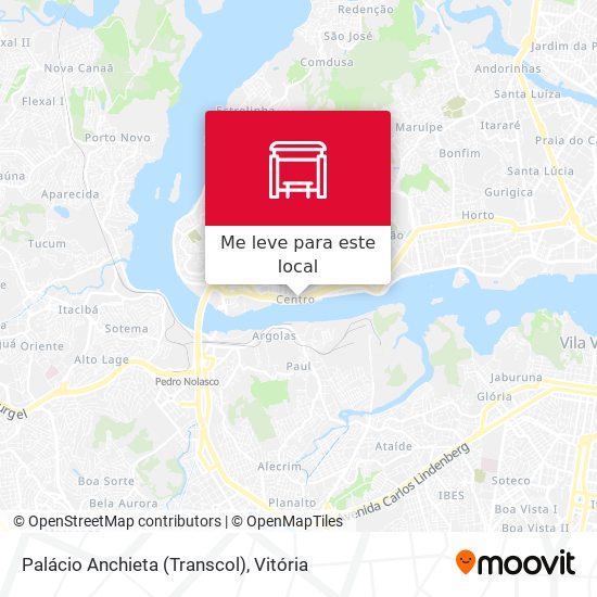 Palácio Anchieta (Transcol) mapa
