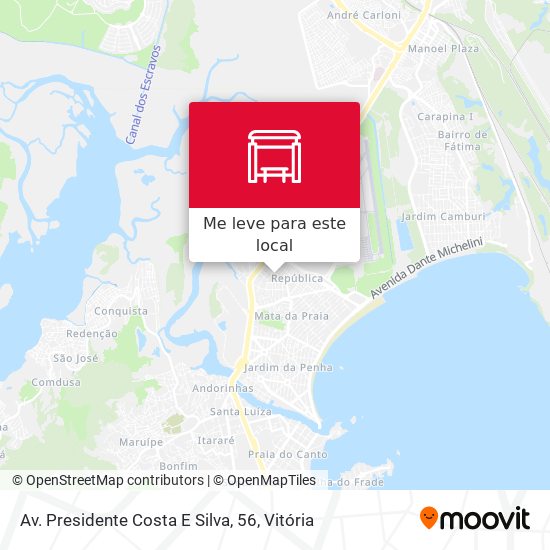 Av. Presidente Costa E Silva, 56 mapa