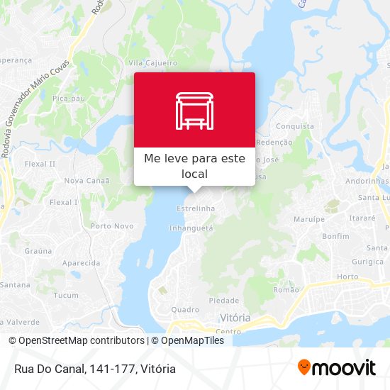 Rua Do Canal, 141-177 mapa
