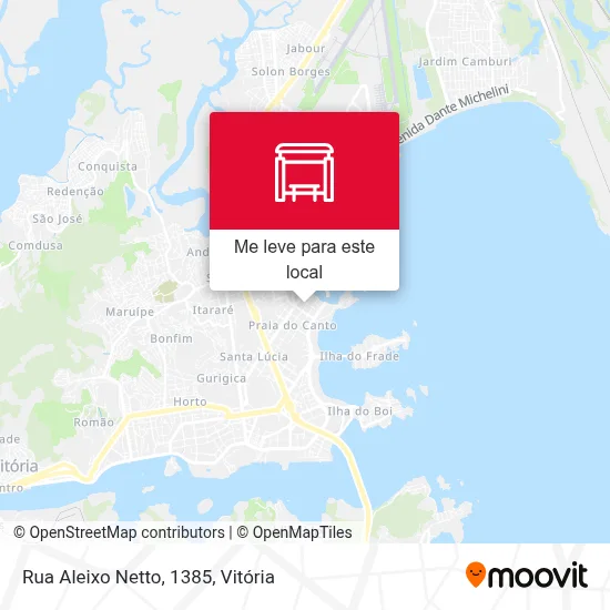 Rua Aleixo Netto, 1385 mapa