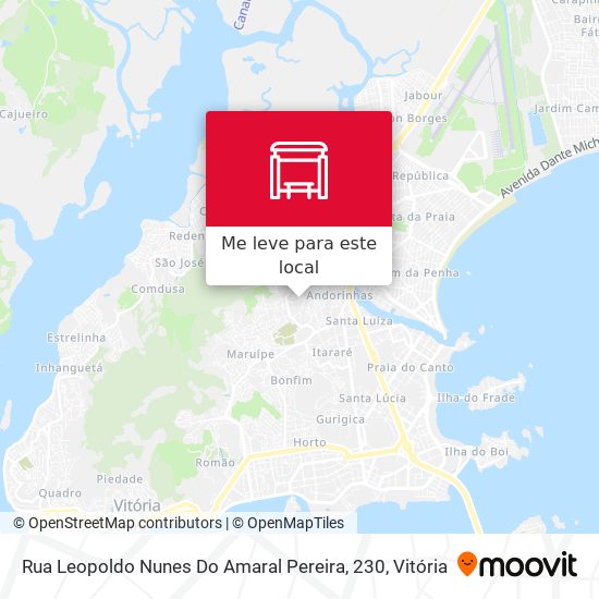Rua Leopoldo Nunes Do Amaral Pereira, 230 mapa
