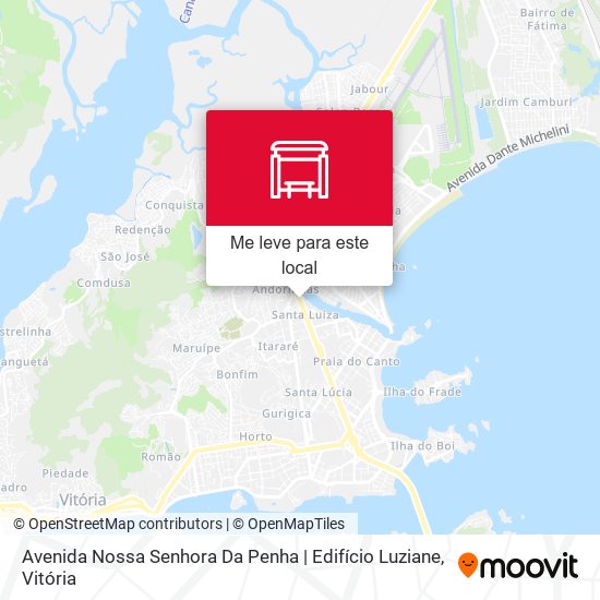 Avenida Nossa Senhora Da Penha | Edifício Luziane mapa