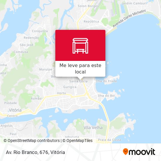 Av. Rio Branco, 676 mapa