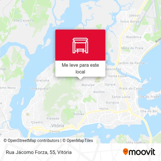 Rua Jácomo Forza, 55 mapa