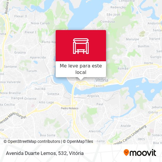 Avenida Duarte Lemos, 532 mapa
