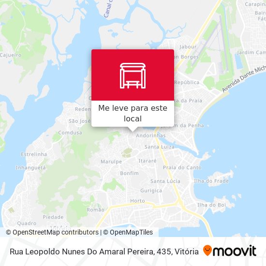 Rua Leopoldo Nunes Do Amaral Pereira, 435 mapa