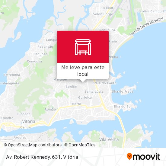 Av. Robert Kennedy, 631 mapa