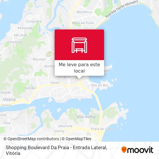 Shopping Boulevard Da Praia - Entrada Lateral mapa