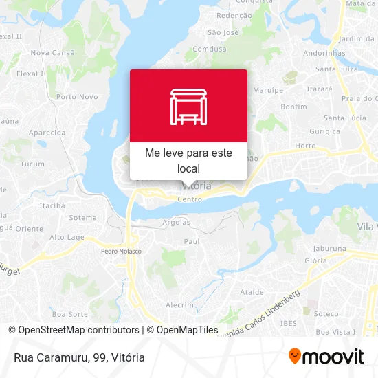 Rua Caramuru, 99 mapa