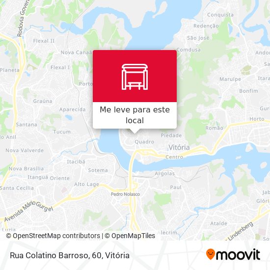 Rua Colatino Barroso, 60 mapa