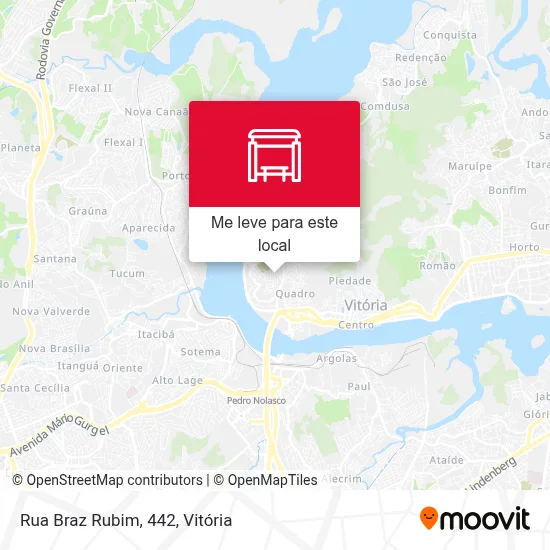 Rua Braz Rubim, 442 mapa