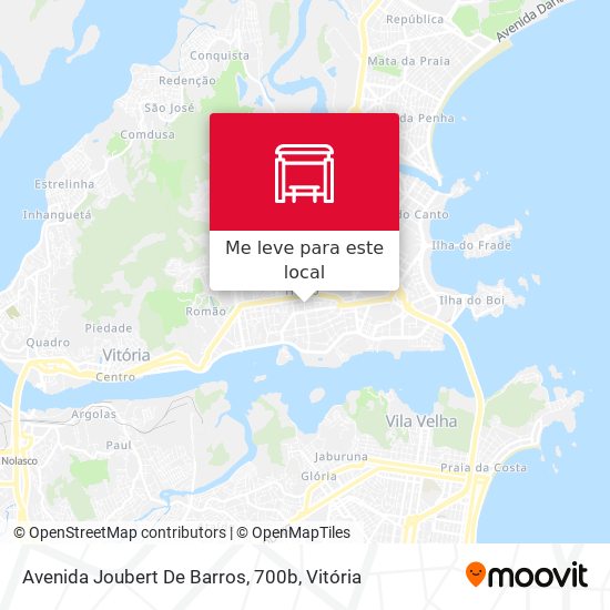 Avenida Joubert De Barros, 700b mapa
