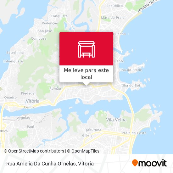 Rua Amélia Da Cunha Ornelas mapa