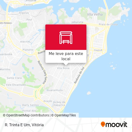 R. Trinta E Um mapa