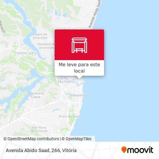 Avenida Abido Saad, 266 mapa