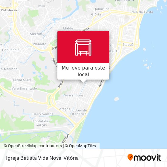 Igreja Batista Vida Nova mapa