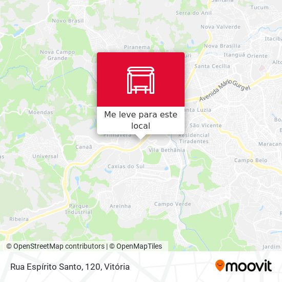 Rua Espírito Santo, 120 mapa