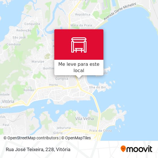 Rua José Teixeira, 228 mapa
