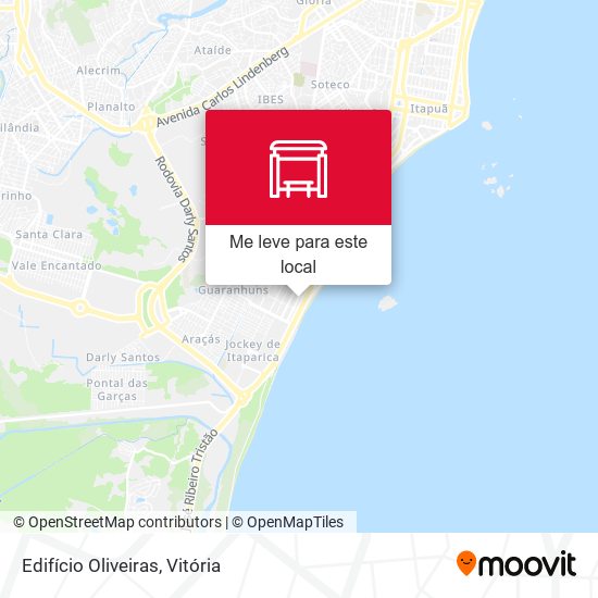 Edifício Oliveiras mapa