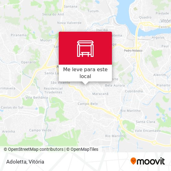Adoletta mapa